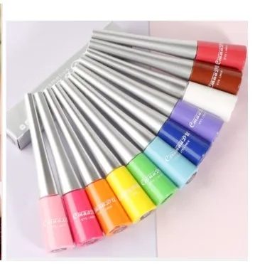 Eyeliner liquide pailleté OEM/Oed, marque privée, stylo ombre à paupières, eyeliner liquide brillant