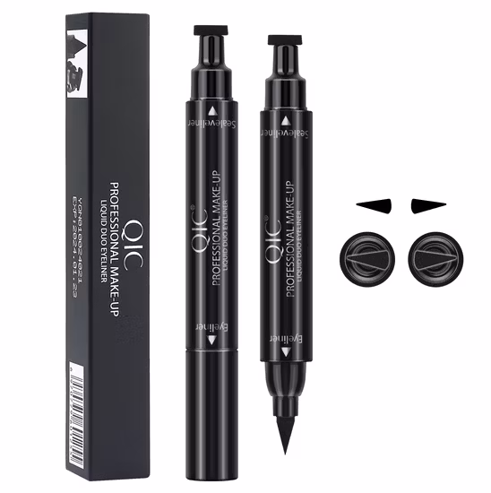 Eyeliner couleur personnalisé, longue durée, waterproof, séchage rapide, avec noyau en coton, avec tampon